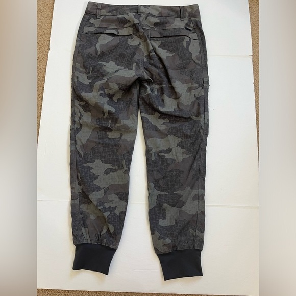 PrAna Sky Canyon Jogger Pants Gray Camo Size 6 - Picture 2 of 11